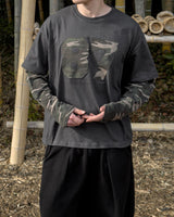 キャンバーカモレイヤードロングスリーブTシャツ