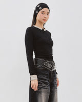 Two Tone Longsleeve Top