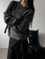 Belted layered wide pants(3color)