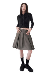  UNTAMED PLEATS SKIRT