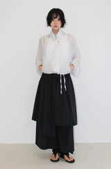 SPLIT LAYERED PANTS