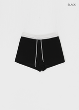 [MADE] Polsey Color Matching Micro Banding Short Pants