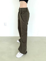 1100. Star eyelet cargo wide pt (2color)