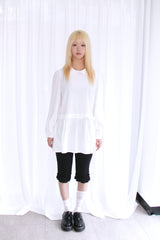 Frill Half midi leggings