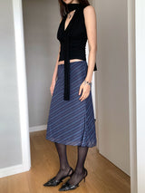Blissing Scarf Sleeveless T-shirt