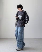 Franken Pocket Wide Denim