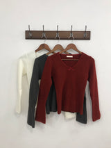 Cozy Ribbon Sweater(3 colors)