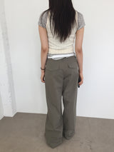 Highland pintuck pants (3color)