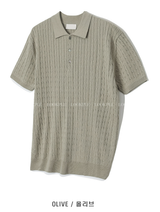 nade Cool Cable Collar Short Pant Knit