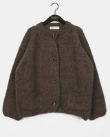 Poban Pocket Wood Duffle Knit Cardigan