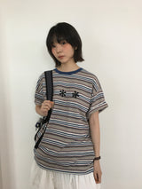 シドニーストライプTシャツ (2color)
