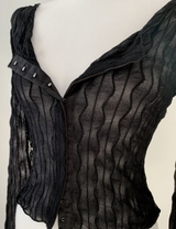 Neroni Hook Cardigan (Black)