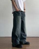 Oson Dark Blue Denim Pants