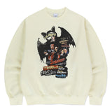バットポスターコラージュスウェット