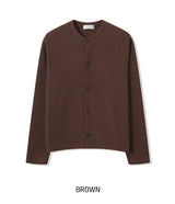 [1+1] Mobis round knit cardigan