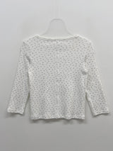 Flower Punching Three Quarter T-shirt