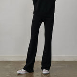 BOOTS CUT PANTS BLACK