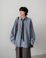 Aria Stripe Over Shirt