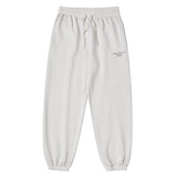 25SS PIGMENT BASIC LOGO JOGGER PANTS LIGHT GREY