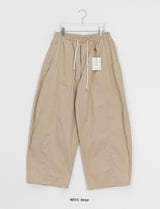 Yukane Cut Summer Wide Cotton Pants
