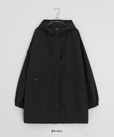 レゲット フード ロング ボンバー ジャケット