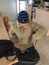 Jukut Wool Bomber Padding Jumper