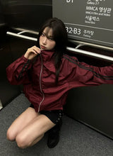 Ultralight High-Neck Track Windbreaker