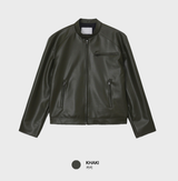  Wayne Biker China Leather Jacket