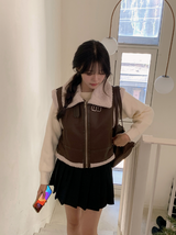 JF Slit Round Rib Loose Knit (5color)