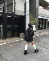 ジッパーMA-1ジャンパー