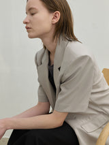 (JK-2950)ESSENTIAL MILLER HALF JACKET