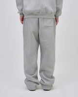 UNDERLINE LOGO SWEAT PANTS - GRAY
