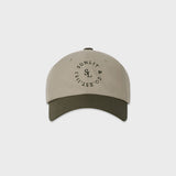 サンリットレタリングボールキャップ  (BEIGE/KHAKI)