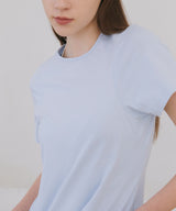 Poev Arched T-Shirt - Sky Blue