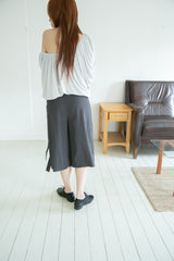 wrap strap bermuda pants(3colors)