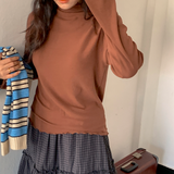 Lovmi Wave Half-Turtleneck T-Shirt 