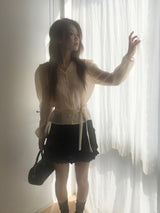 Sailor scarf blouse