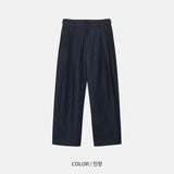 LMN Larkle 16 エンブロイダリーヘリンボーンビゾパンツ (3 colors)