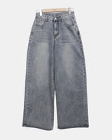 Jaron Washed Wide Denim Pants