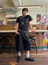 U-24 Unicorn Ringer Short Sleeve Black