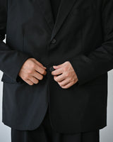 WIT SEMI OVERSIZE BLAZER BK 