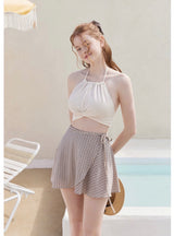Daisy swim skirts Beige
