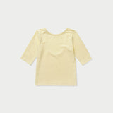 Back scoop t-shirt_lemon