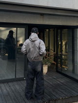Smoky Washed Cargo Denim