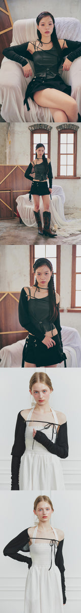 WHISPER BOLERO black