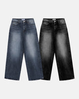 (UNISEX) Thunder Tin Wide Jeans