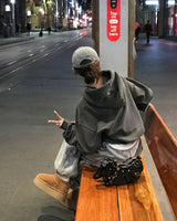 [BELLIDE MADE] REAL PIGMENT LOOSE-FIT HOODIE