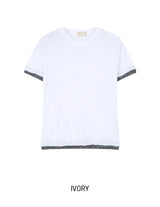 イーブン リンクル レイヤード ショートスリーブ Tシャツ