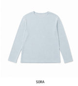 オーベン コットン ベーシック ロング スリーブ Tシャツ