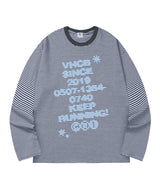KEEP RUNNIG STRIPE LONG SLEEVE